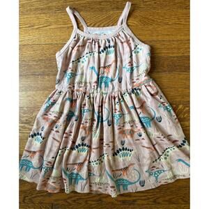 Piccolina Girls' Dinosaur Print Tank Top Size 8